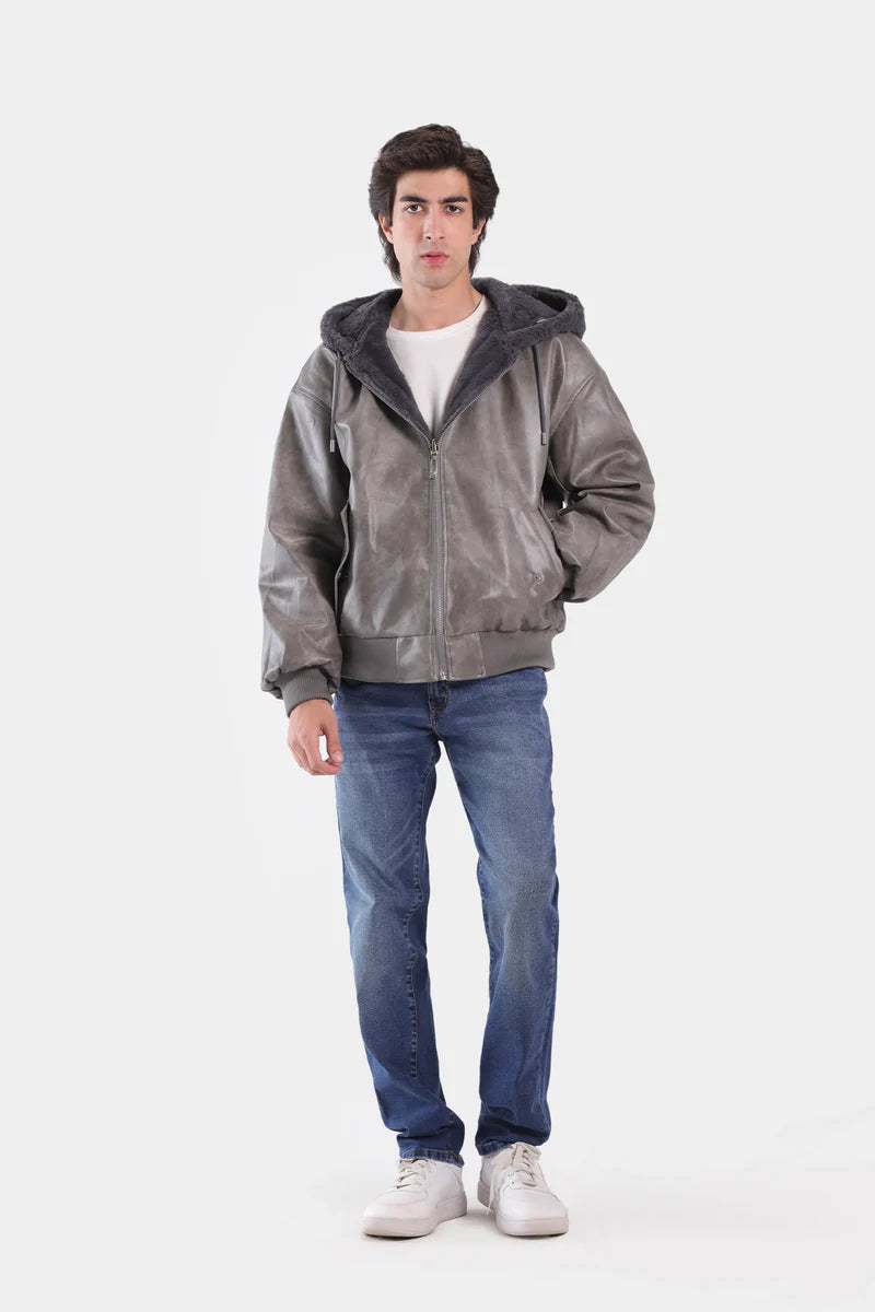 Double Sided Hooded Jacket