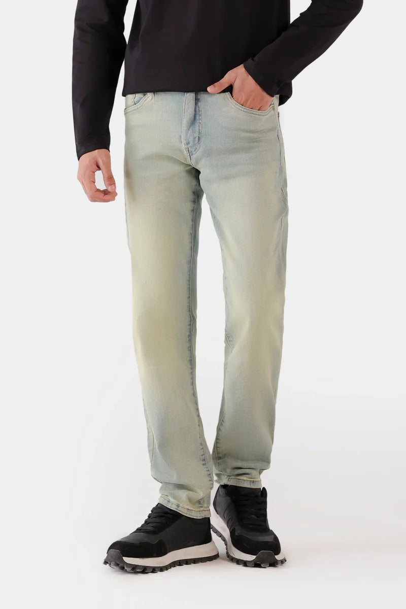 Slim Fit Light Wash Jeans