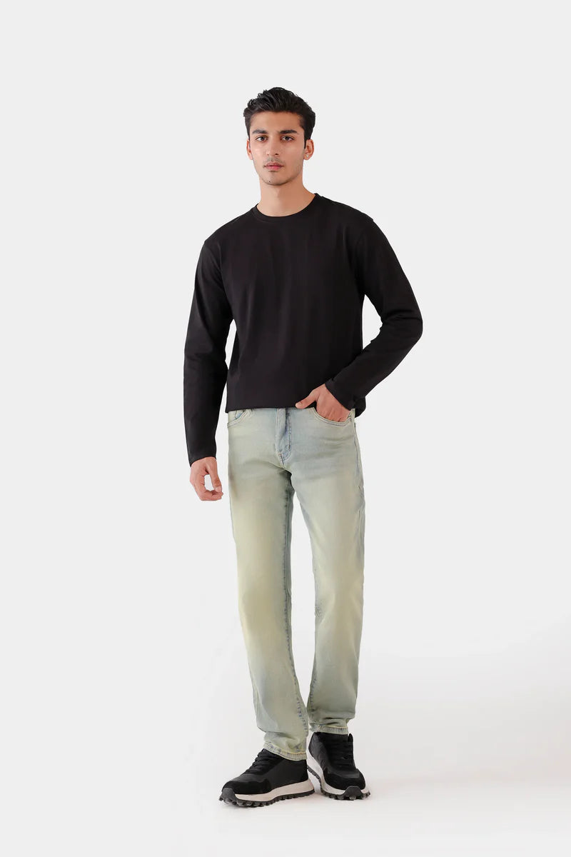 Slim Fit Light Wash Jeans