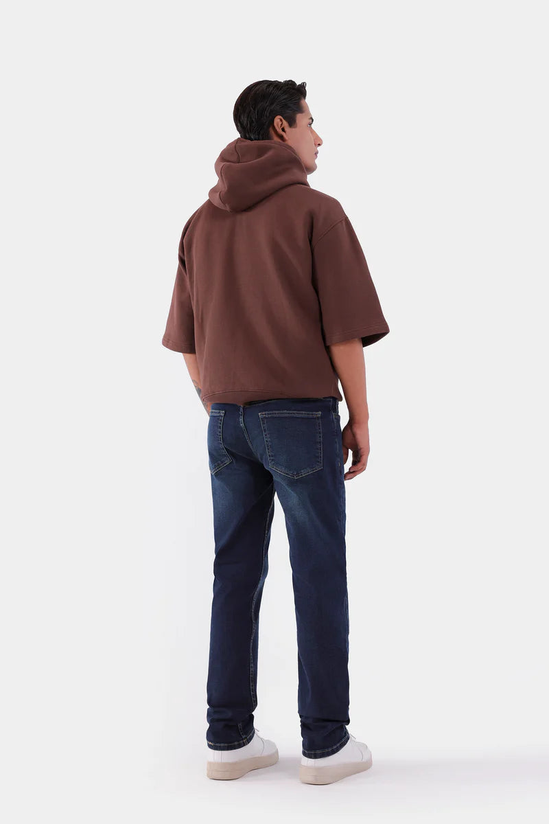 Short Sleeved Oversized Hoodie