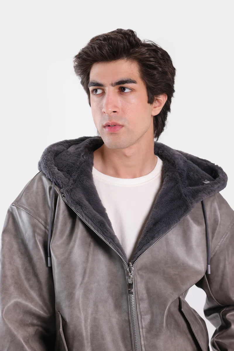 Double Sided Hooded Jacket