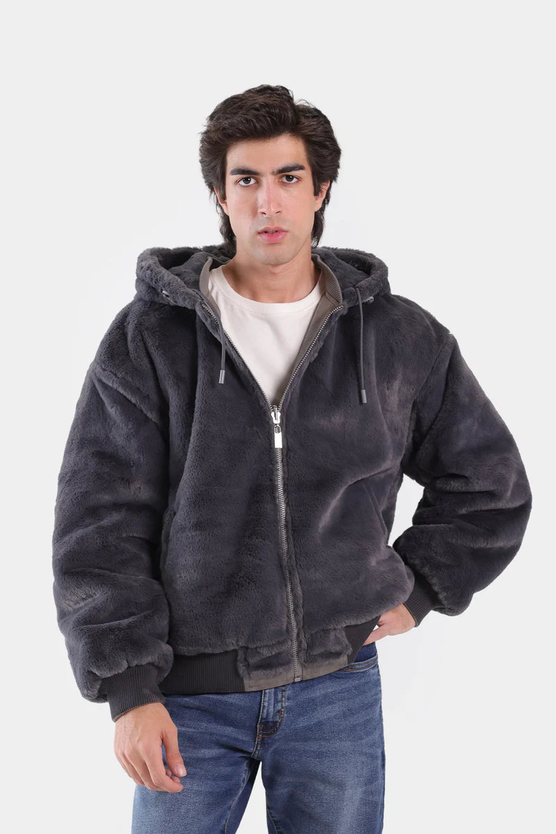 Double Sided Hooded Jacket