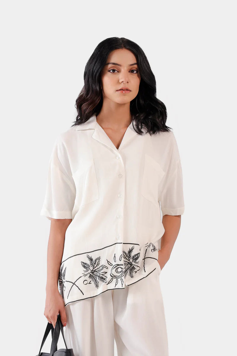 Shirt With Patch Pockets