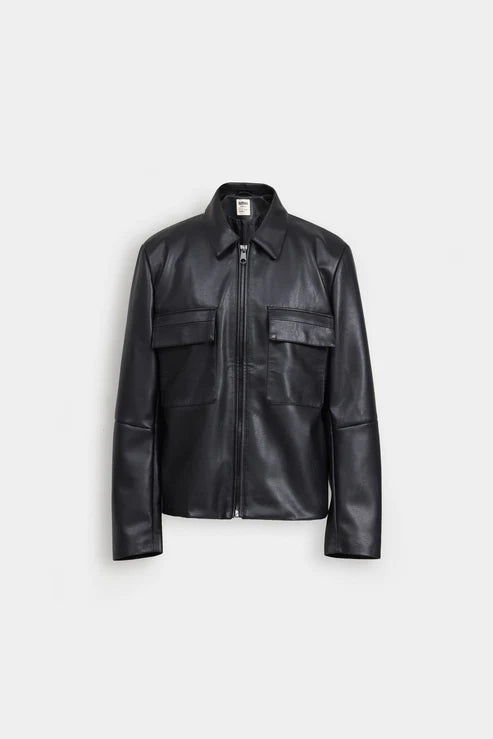 Faux Leather Jacket