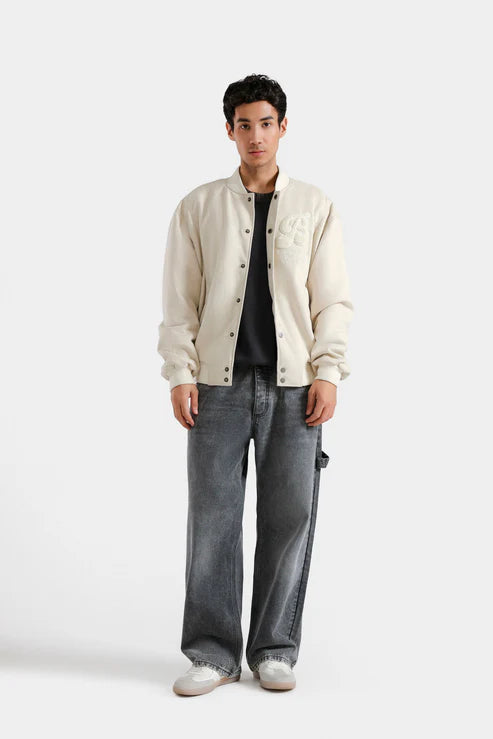 Varsity Bomber Jacket Regular Fit