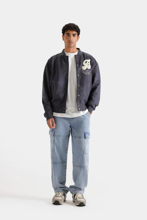 Varsity Bomber Jacket Regular Fit