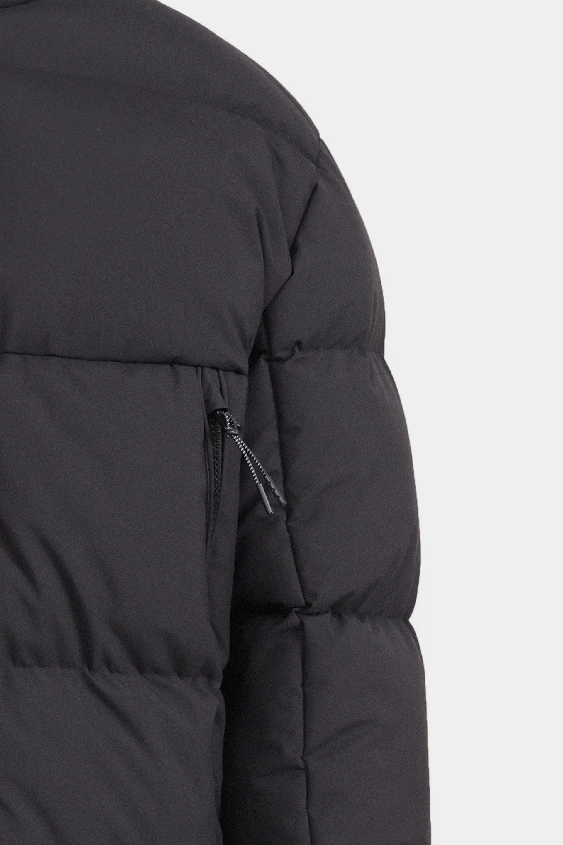 Quilted Puffer Jacket With Hood