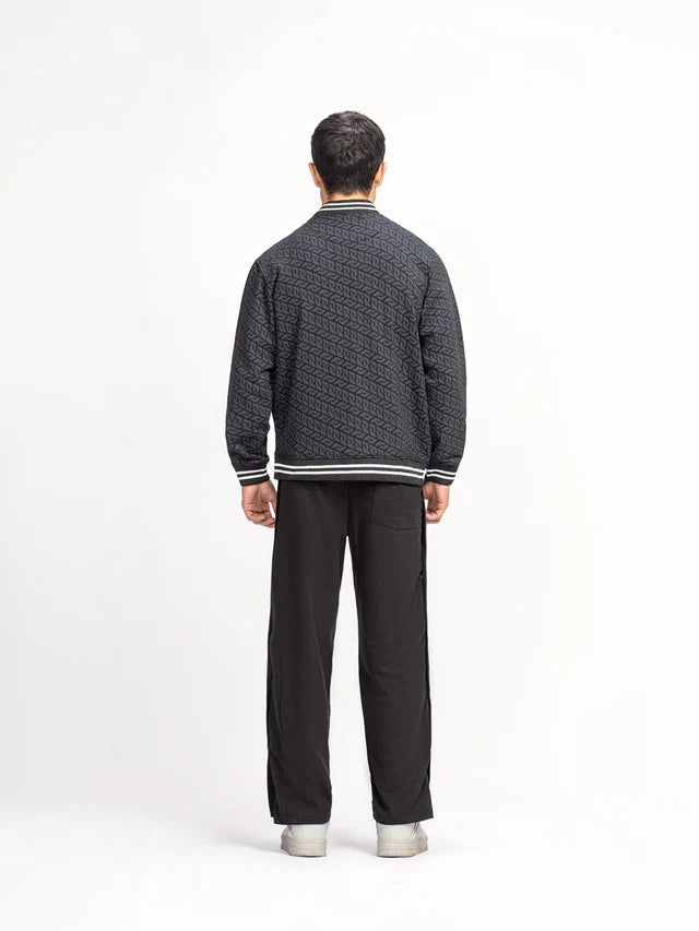 Knitted Varsity Jacket