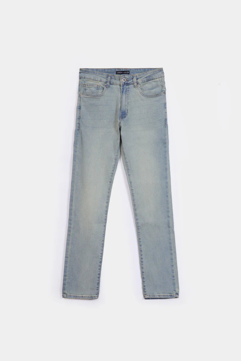 Slim Fit Light Wash Jeans