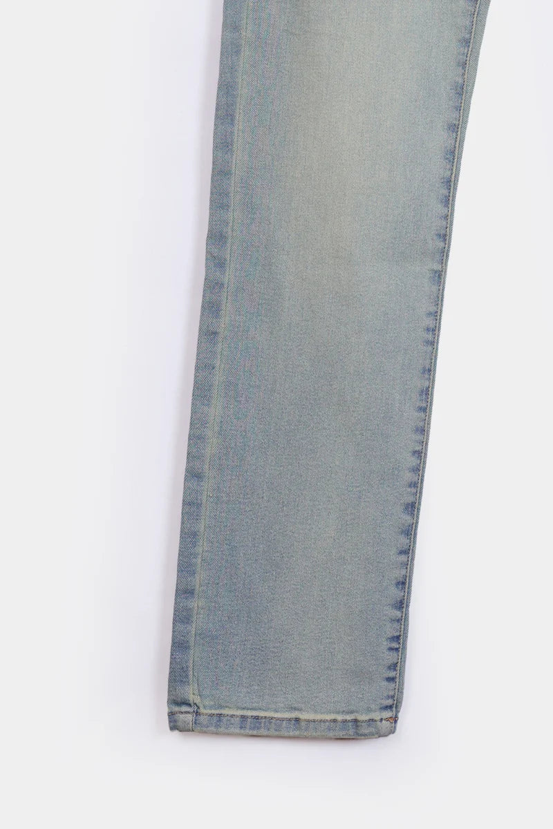 Slim Fit Light Wash Jeans