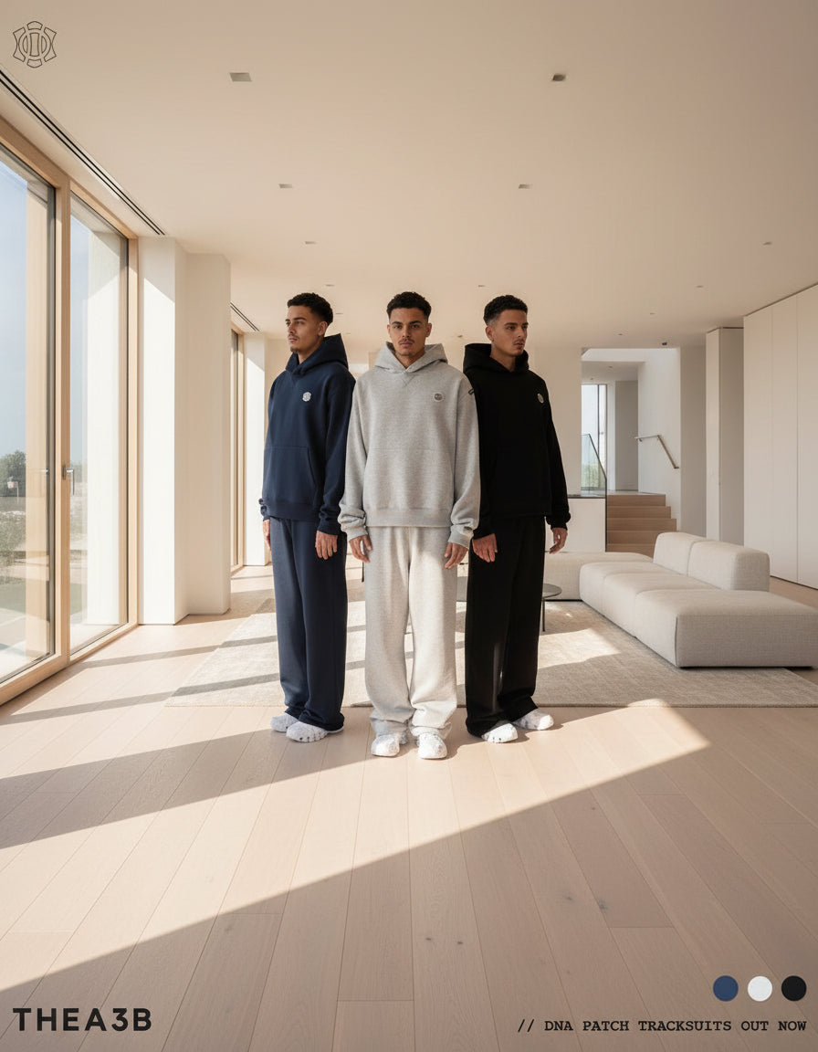 The A3b Tracksuit Black, Grey, Navy